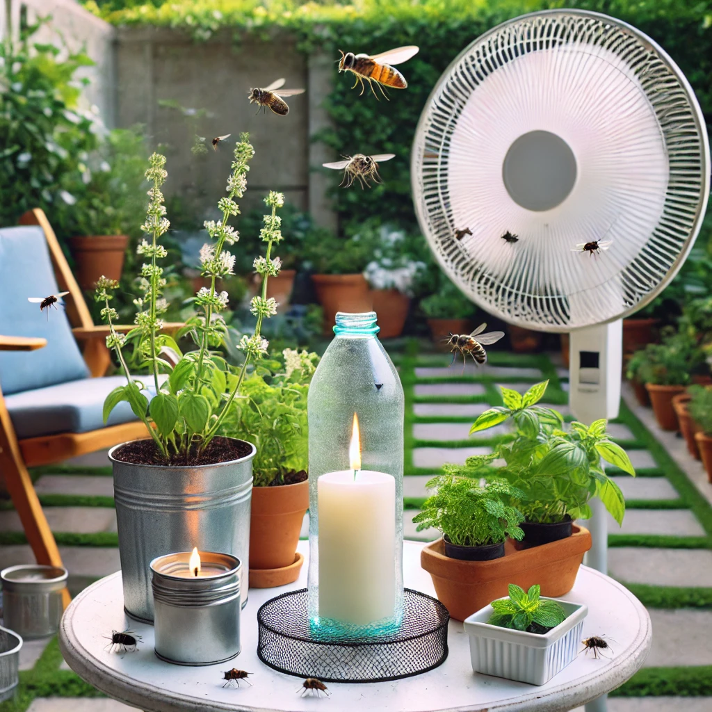 how to get rid of flies outdoors
