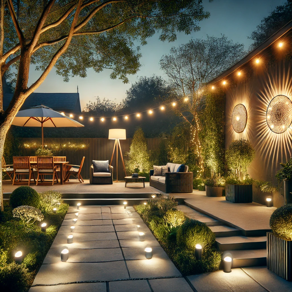 how to install outdoor lighting