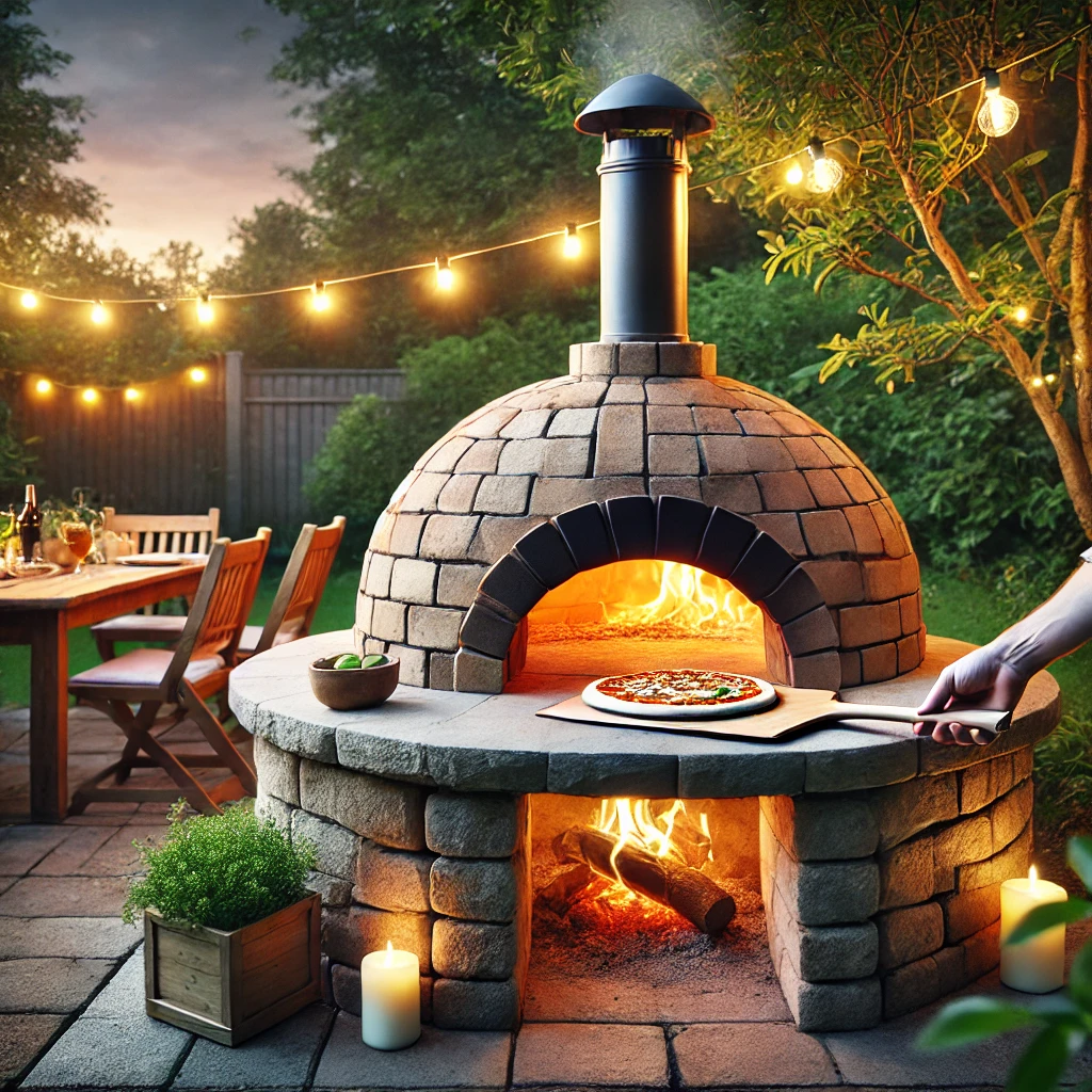 how to make an outdoor pizza oven