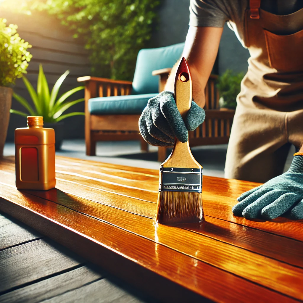 how to treat wood for outdoor use