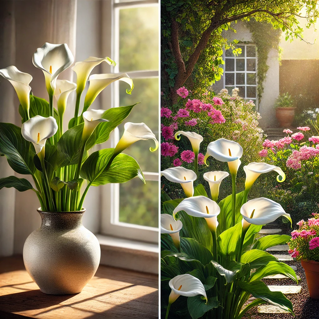 is a calla lily an indoor or outdoor plant