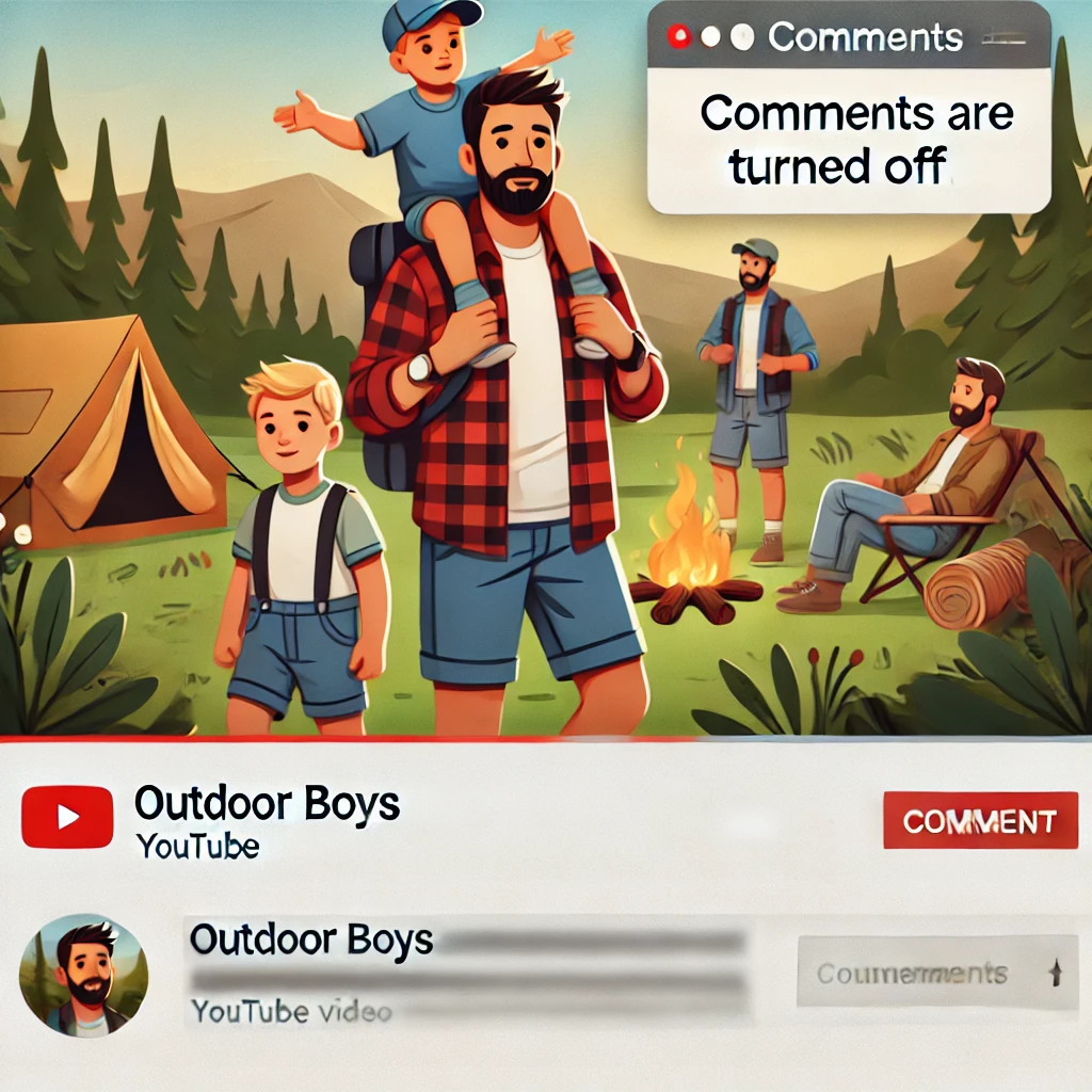 why is outdoor boys comments off