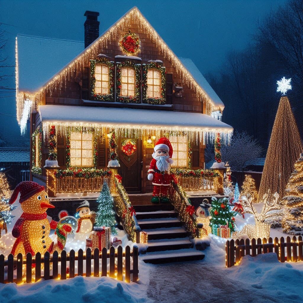 a christmas story outdoor decorations