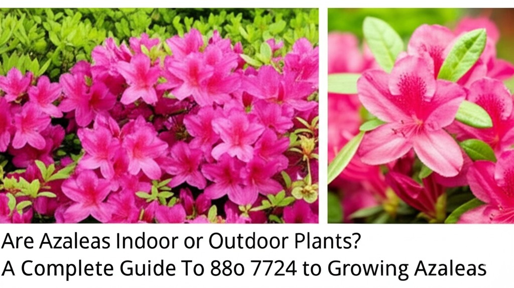 are azaleas indoor or outdoor plants