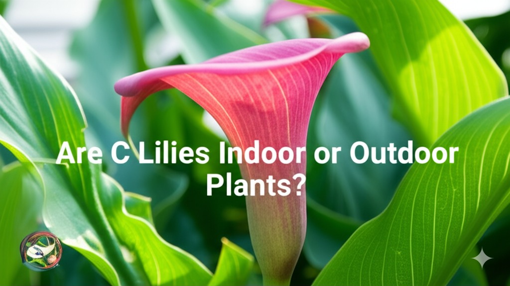 are calla lilies indoor or outdoor plants