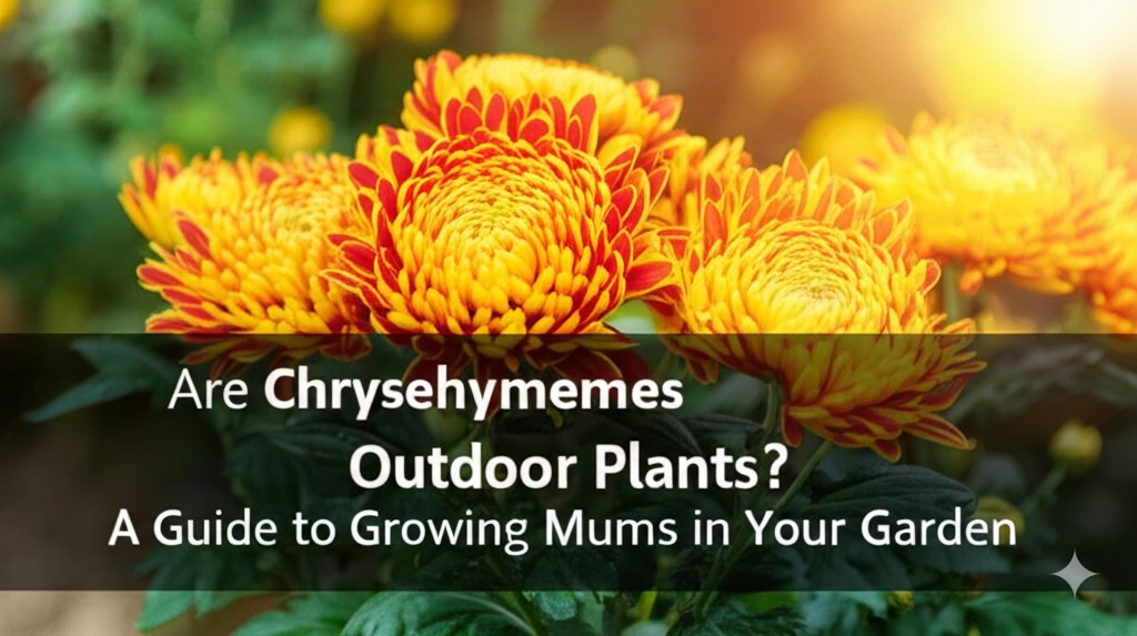 are chrysanthemums outdoor plants