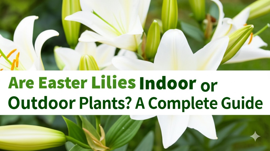 are easter lilies indoor or outdoor plants