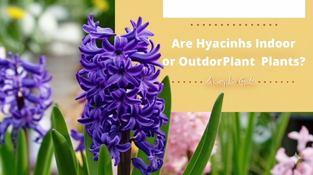 are hyacinths indoor or outdoor plants