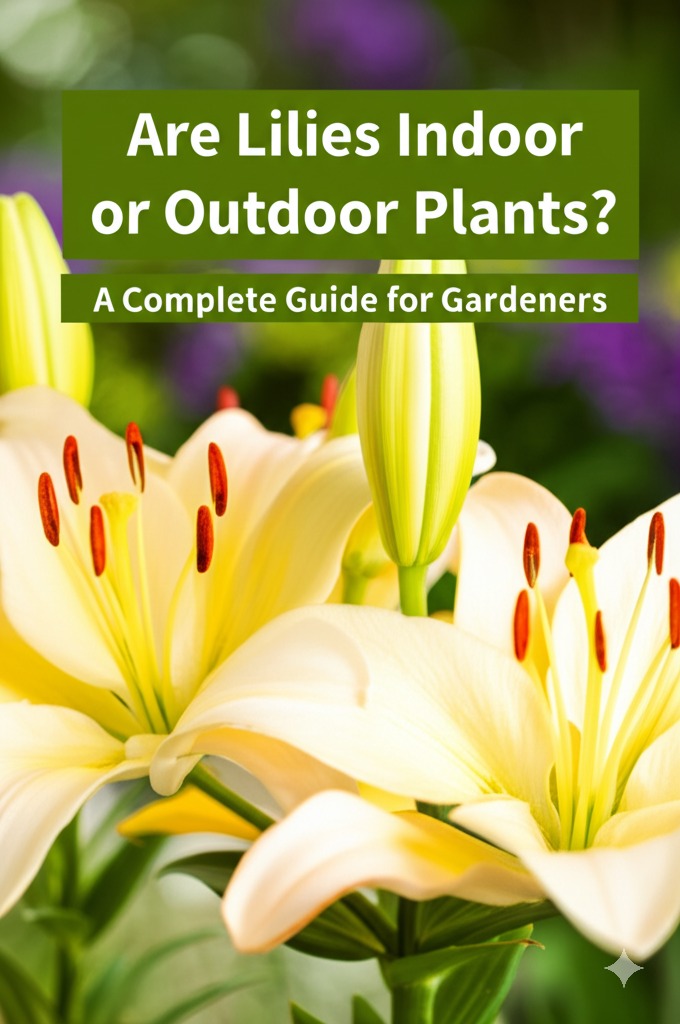 are lilies indoor or outdoor plants