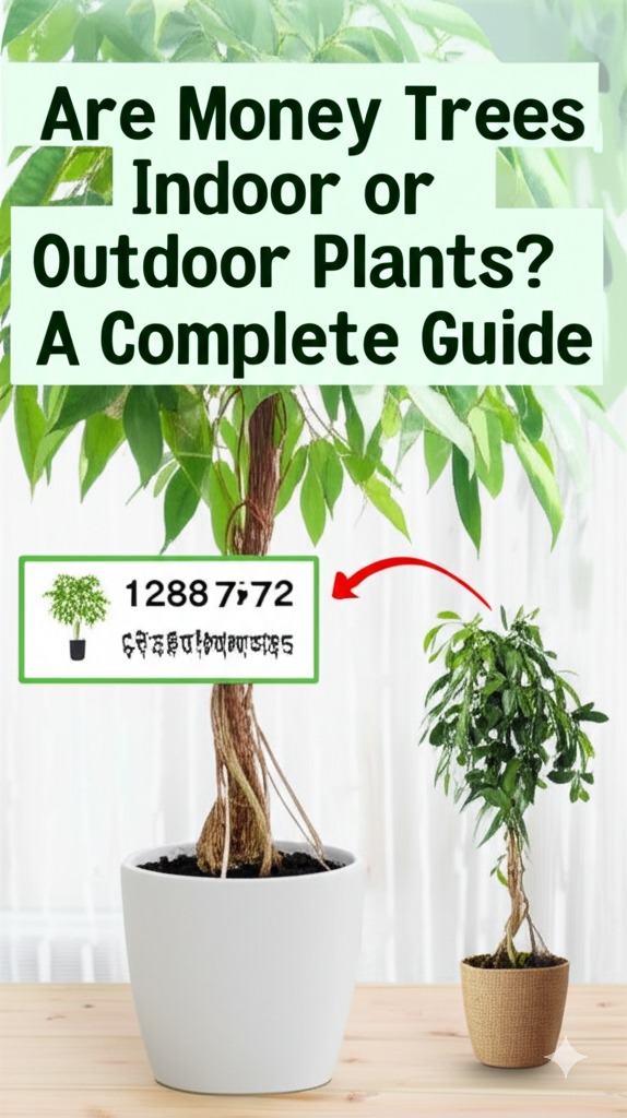 are money trees indoor or outdoor plants