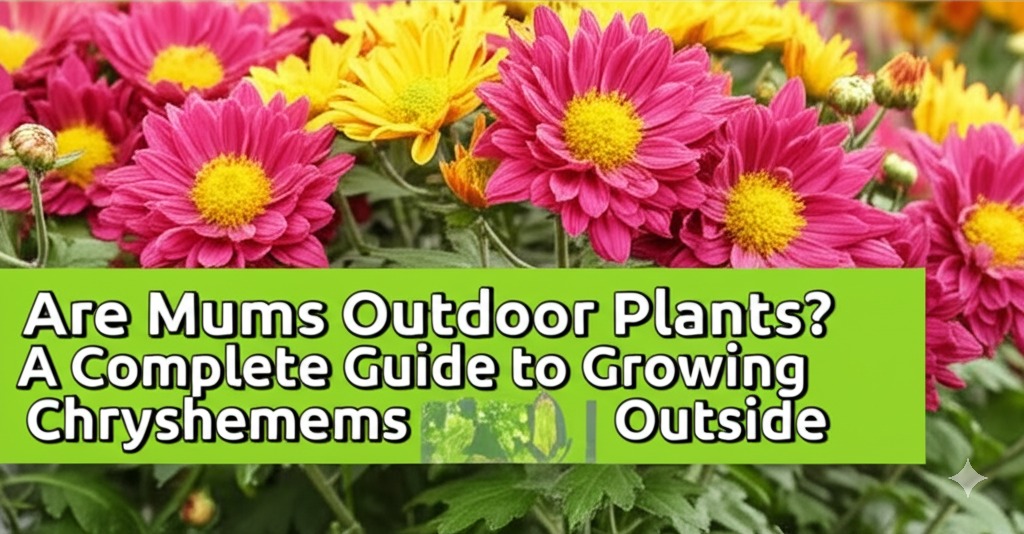 are mums outdoor plants