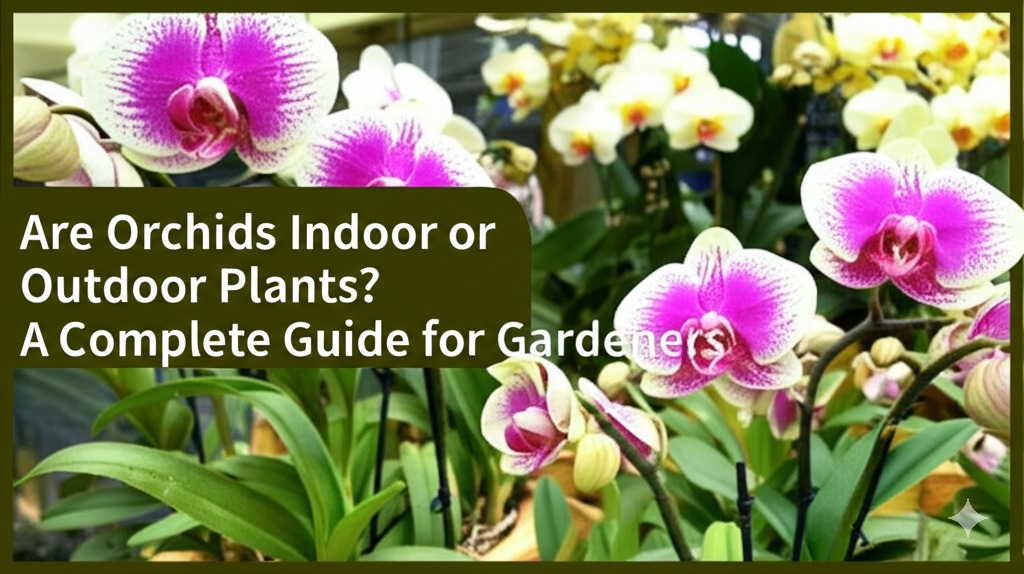 are orchids indoor or outdoor plants
