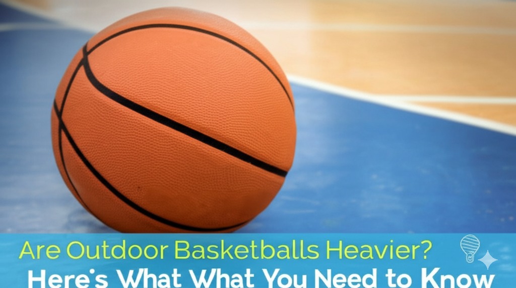 are outdoor basketballs heavier