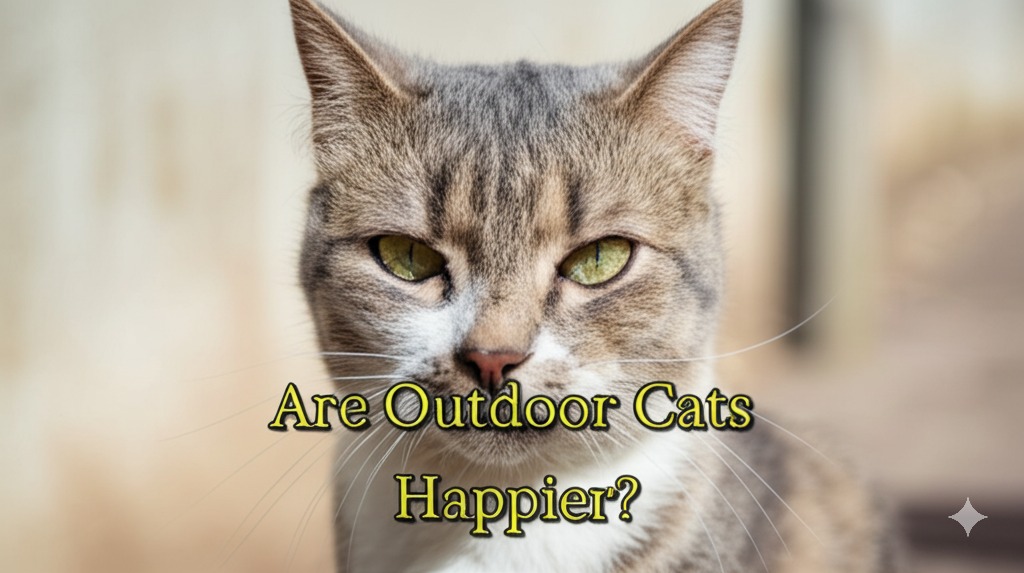 are outdoor cats happier