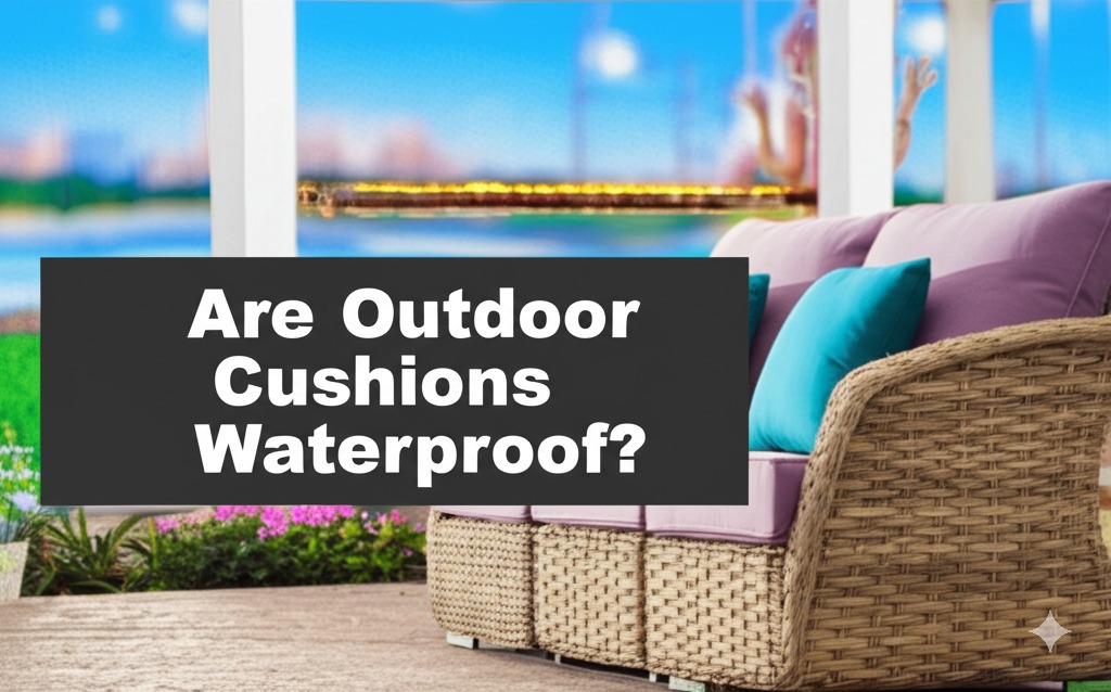 are outdoor cushions waterproof