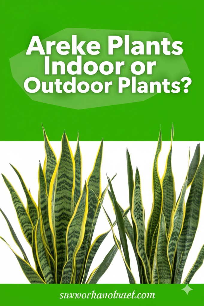 are snake plants indoor or outdoor plants