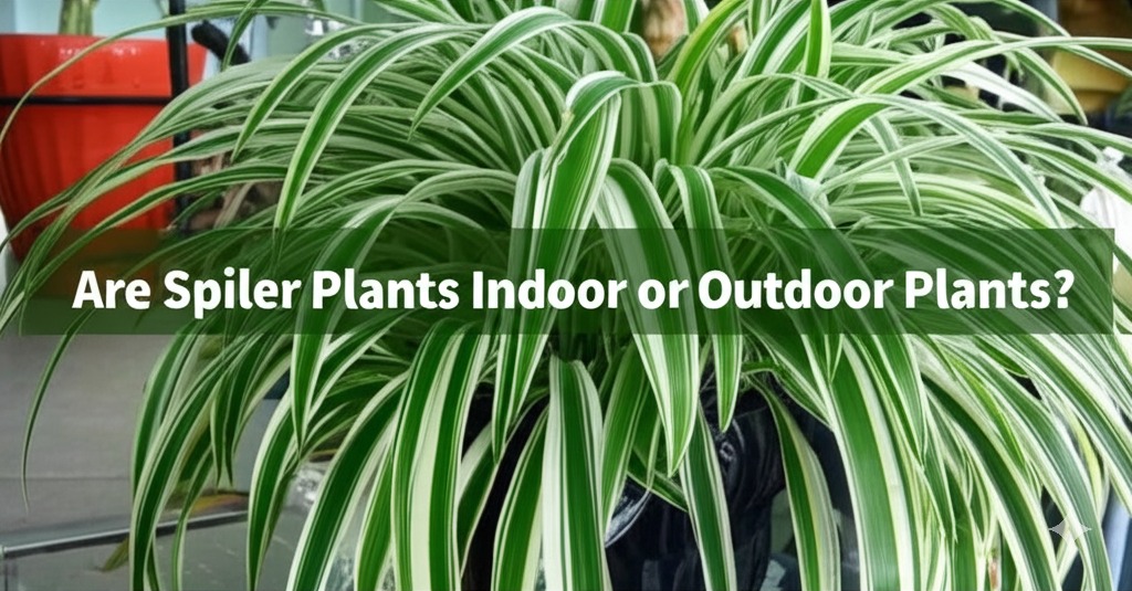 are spider plants indoor or outdoor plants