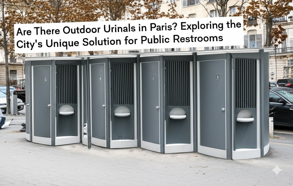 are there outdoor urinals in paris