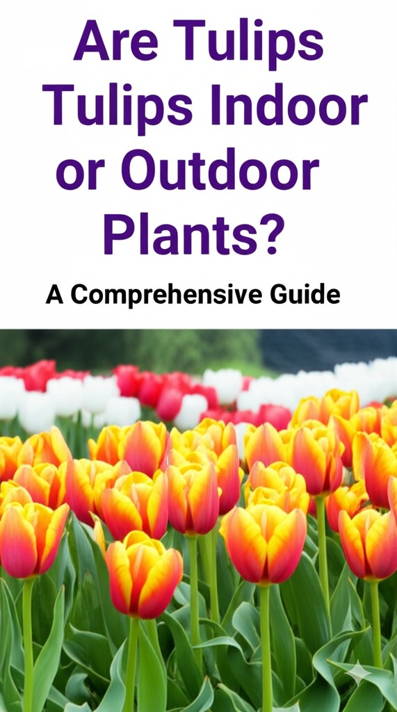are tulips indoor or outdoor plants
