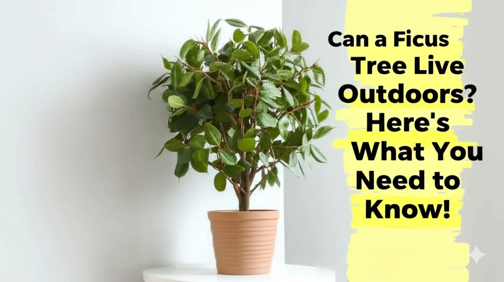 can a ficus tree live outdoors
