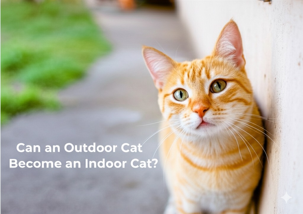 can a outdoor cat become an indoor cat