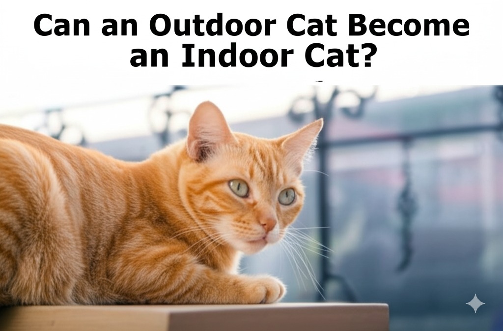 can an outdoor cat become an indoor cat