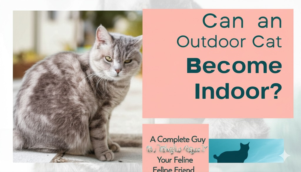 can an outdoor cat become indoor