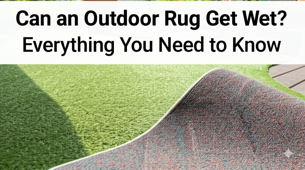 can an outdoor rug get wet
