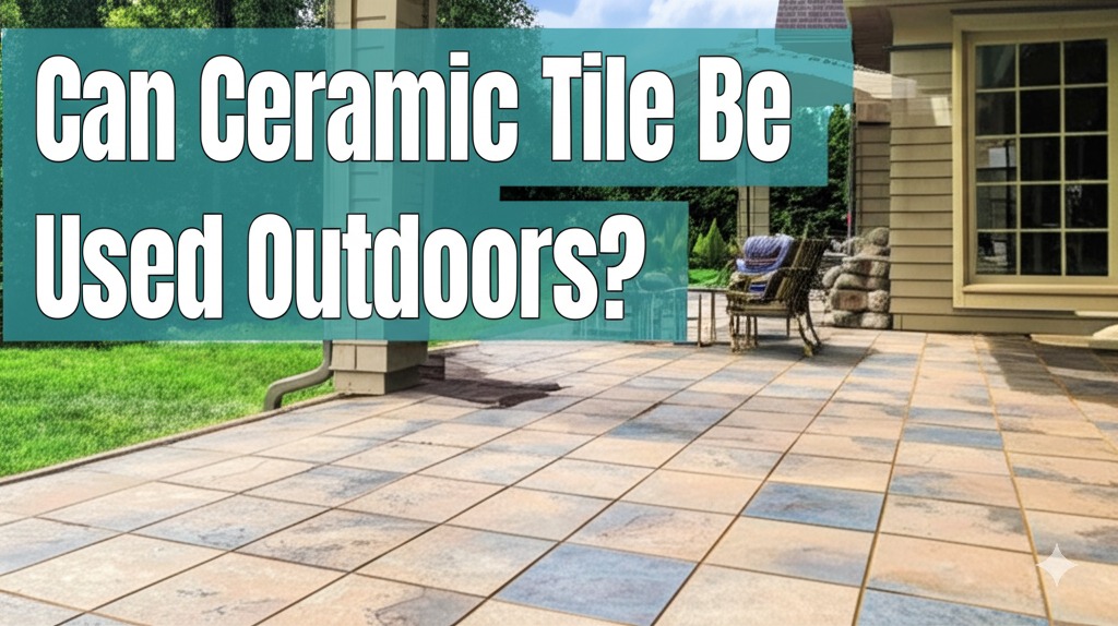 can ceramic tile be used outdoors
